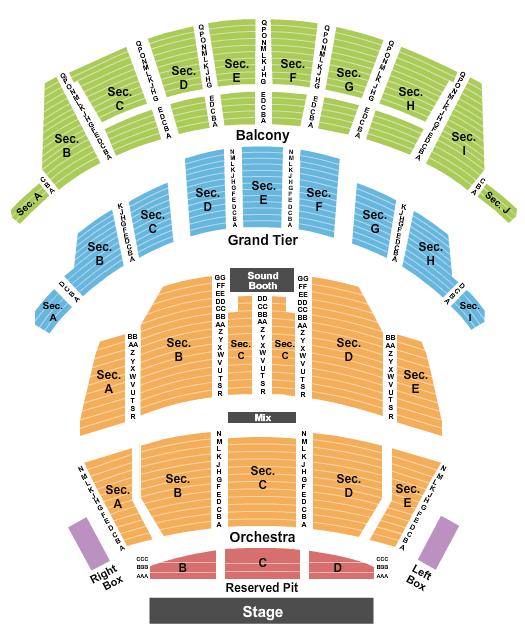 Altria Theater Buena Vista Social Club Seating Chart